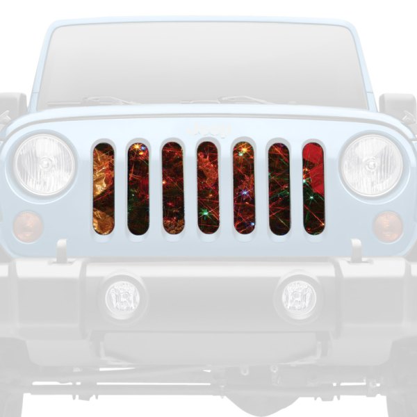Dirty Acres® - 1-Pc Glowing Branches Style Perforated Main Grille