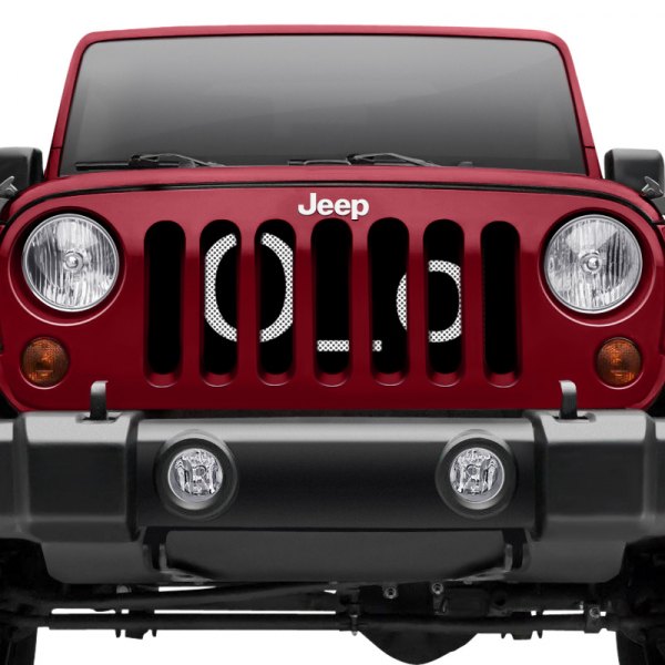 Dirty Acres® - 1-Pc Bug Eyed Style Perforated Main Grille