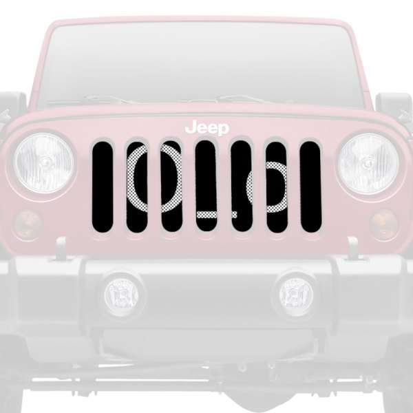 Dirty Acres® - 1-Pc Bug Eyed Style Perforated Main Grille