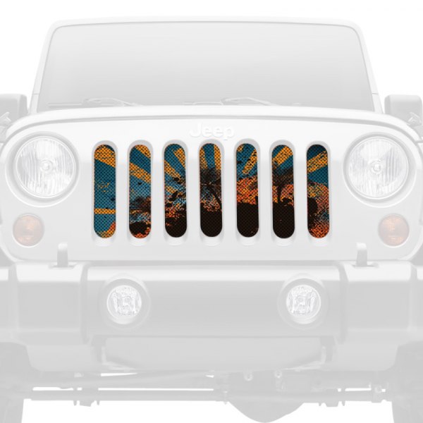 Dirty Acres® - 1-Pc Cali Style Perforated Main Grille