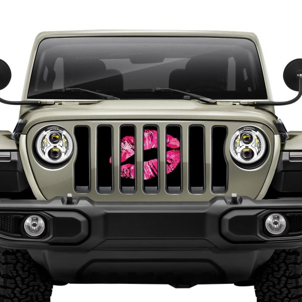 Dirty Acres® - 1-Pc Camo Kisses Style Perforated Main Grille