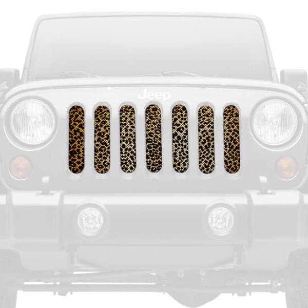 Dirty Acres® - 1-Pc Cheetah Style Perforated Main Grille