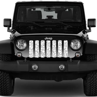 Dirty Acres® - 1-Pc Chef Hats Style Perforated Main Grille