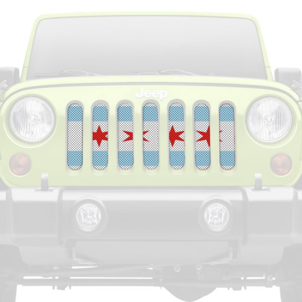 Dirty Acres® - 1-Pc Chicago Proud Style Perforated Main Grille
