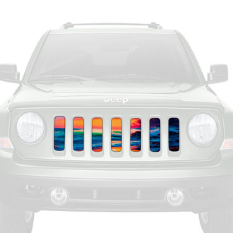 Dirty Acres® - 1-Pc Colorful Beach Style Perforated Main Grille
