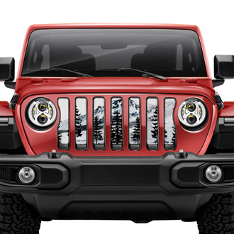 Dirty Acres® - 1-Pc Colorado Mountain Pine Style Perforated Main Grille