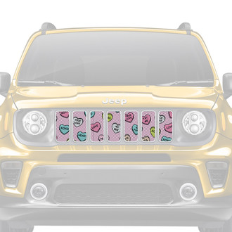 Dirty Acres® - 1-Pc Conversation Hearts Style Perforated Main Grille