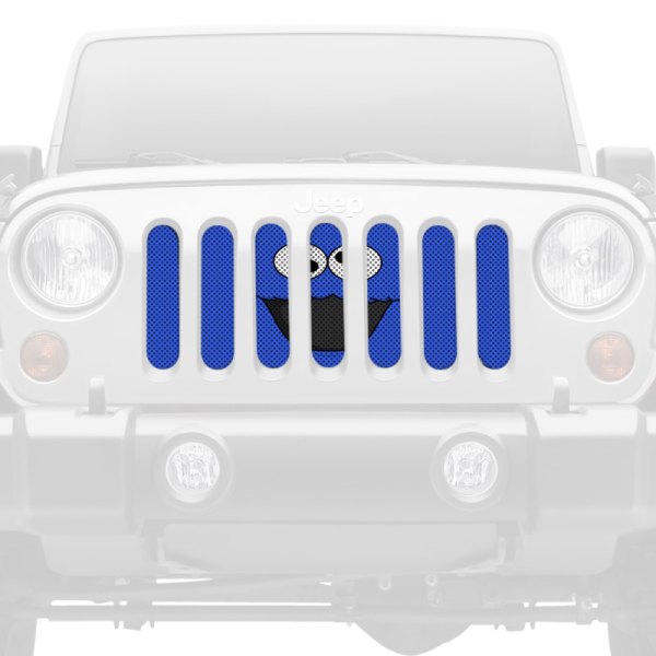 Dirty Acres® - 1-Pc Cookie Monster Style Perforated Main Grille