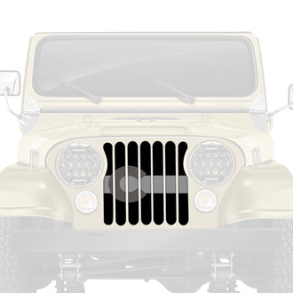 Dirty Acres® - 1-Pc Colorado Tactical Style Perforated Main Grille