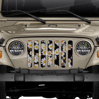 Dirty Acres® - 1-Pc Daisies Style Perforated Main Grille