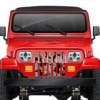 Dirty Acres® - 1-Pc Daisies Style Perforated Main Grille