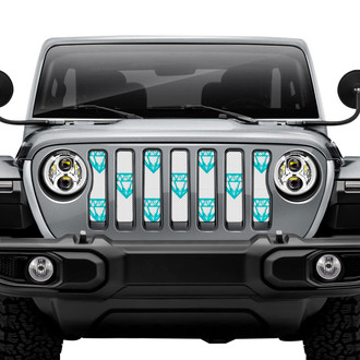 Dirty Acres® - Diamonds Style Grille Insert
