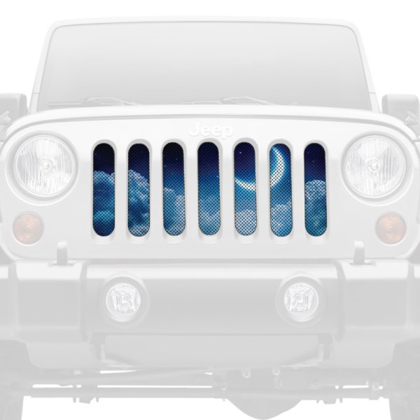 Dirty Acres® - 1-Pc Dreamland Moon Style Perforated Main Grille