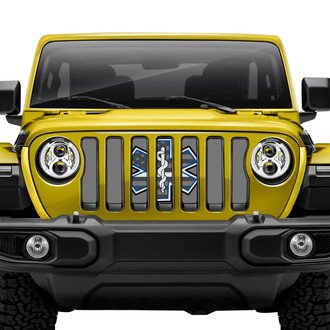 Dirty Acres® - 1-Pc EMS Shield Style Perforated Main Grille