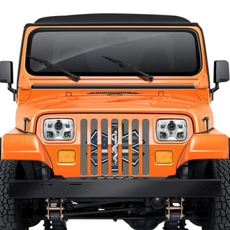 Dirty Acres® - 1-Pc EMS Shield Style Perforated Main Grille