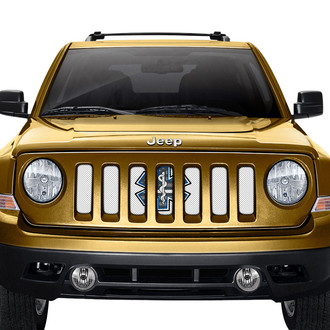 Dirty Acres® - 1-Pc EMS Shield Style Perforated Main Grille