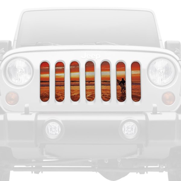 Dirty Acres® - 1-Pc Endless Summer Style Perforated Main Grille