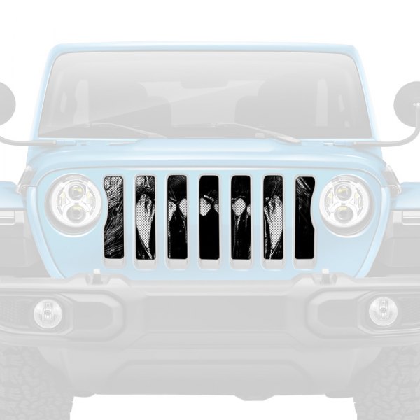 Dirty Acres® - 1-Pc Fangs Style Perforated Main Grille