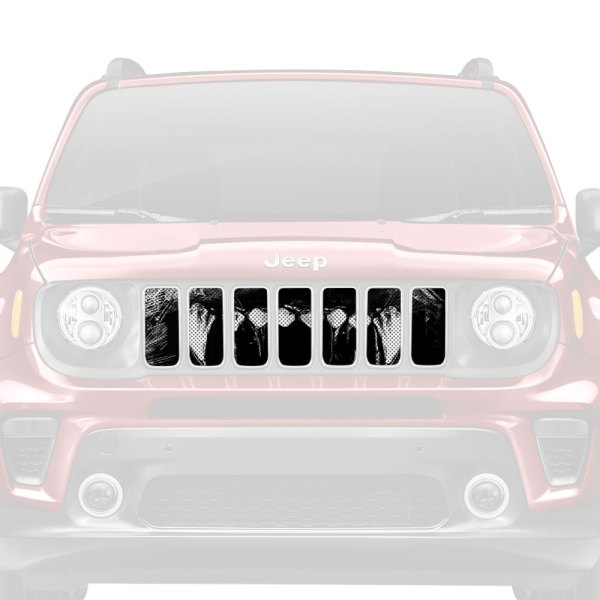 Dirty Acres® - 1-Pc Fangs Style Perforated Main Grille