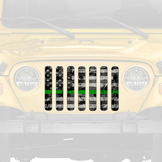 Dirty Acres® - 1-Pc On the Front Line Style Perforated Main Grille