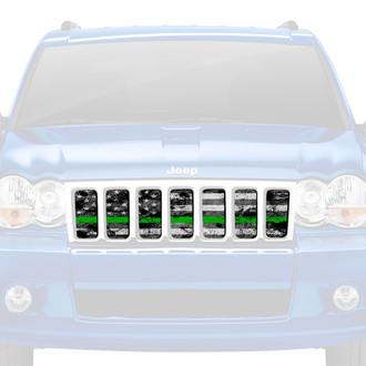 Dirty Acres® - 1-Pc On the Front Line Style Perforated Main Grille