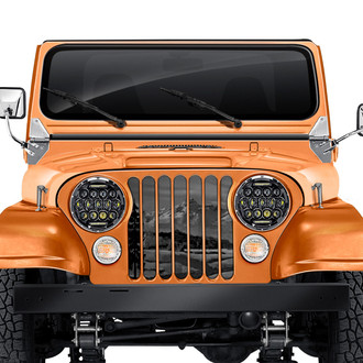 Dirty Acres® - 1-Pc Gray Mountain Pine Style Perforated Main Grille