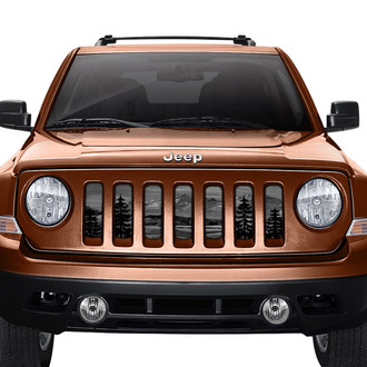 Dirty Acres® - 1-Pc Gray Mountain Pine Style Perforated Main Grille