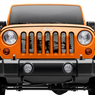 Dirty Acres® - 1-Pc Hiker Gray Mountain Style Perforated Main Grille