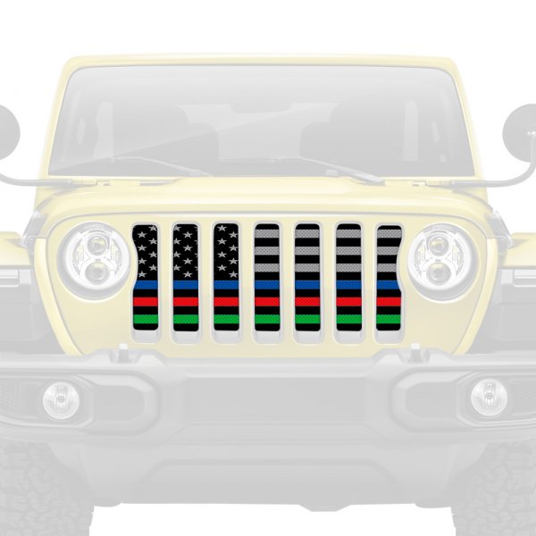 Dirty Acres® - 1-Pc Hold the Line Style Perforated Main Grille