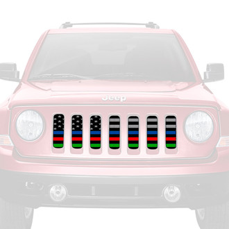 Dirty Acres® - 1-Pc Hold the Line Style Perforated Main Grille