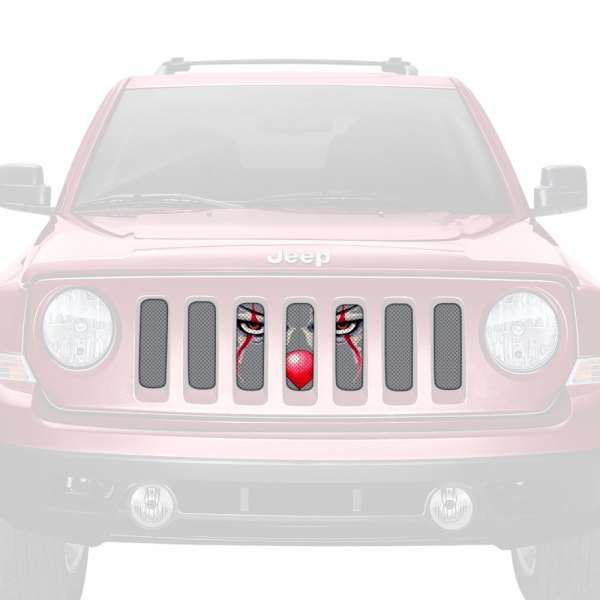 Dirty Acres® - 1-Pc IT Killer Clown Style Perforated Main Grille