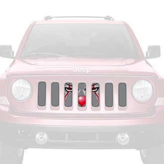 Dirty Acres® - 1-Pc IT Killer Clown Style Perforated Main Grille