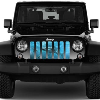 Dirty Acres® - 1-Pc Jaws Style Perforated Main Grille