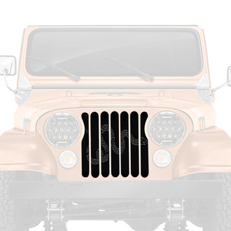 Dirty Acres® - 1-Pc Join or Die Style Perforated Main Grille