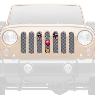 Dirty Acres® - 1-Pc Join or Die Style Perforated Main Grille