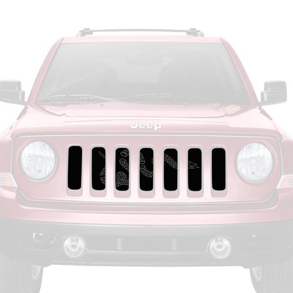 Dirty Acres® - 1-Pc Join or Die Style Perforated Main Grille