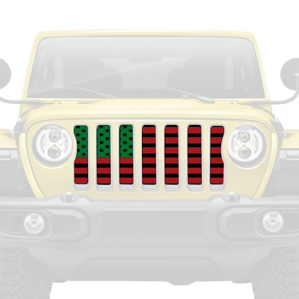 Dirty Acres® - 1-Pc Juneteenth Style Perforated Main Grille