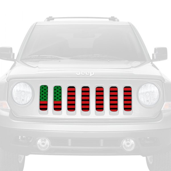 Dirty Acres® - 1-Pc Juneteenth Style Perforated Main Grille