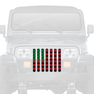 Dirty Acres® - 1-Pc Juneteenth Style Perforated Main Grille