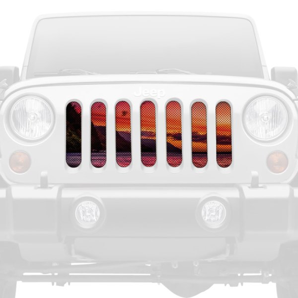Dirty Acres® - 1-Pc Sunset in Kauai Style Perforated Main Grille