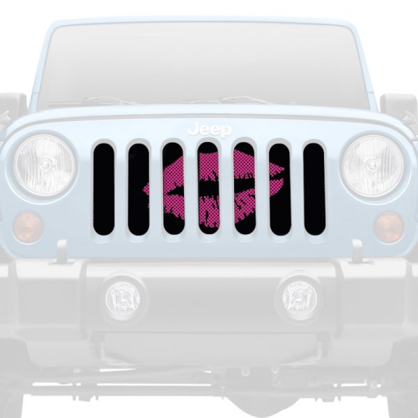 Dirty Acres® - 1-Pc Muah! Kiss Style Perforated Main Grille