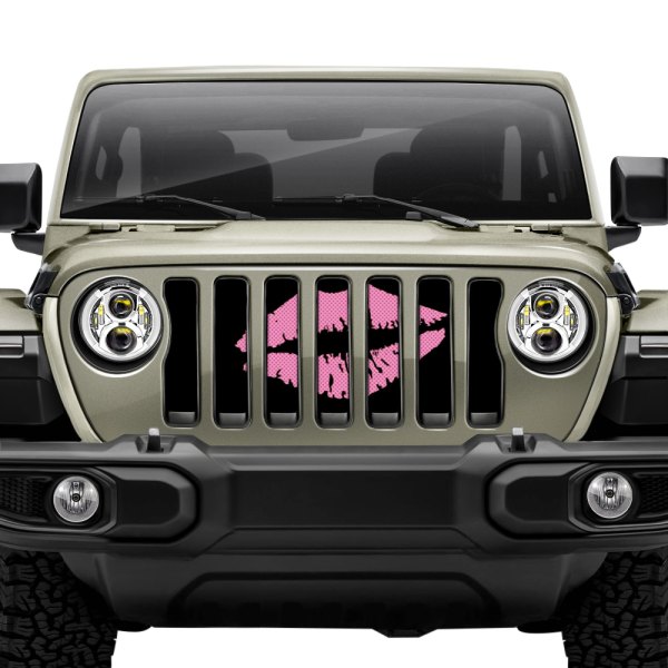 Dirty Acres® - 1-Pc Muah! Kiss Style Perforated Main Grille