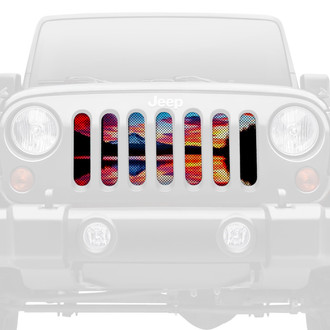 Dirty Acres® - 1-Pc Lake Sunset Style Perforated Main Grille