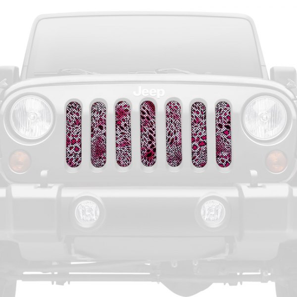 Dirty Acres® - 1-Pc Leopard Animal Style Perforated Main Grille