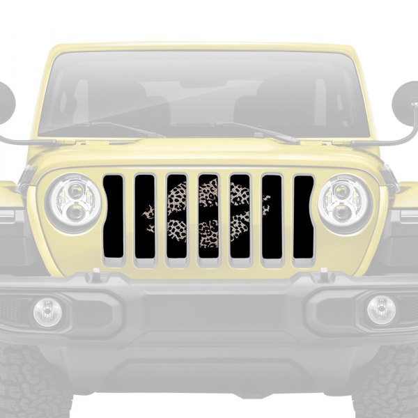 Dirty Acres® - 1-Pc Leopard Kiss Style Perforated Main Grille