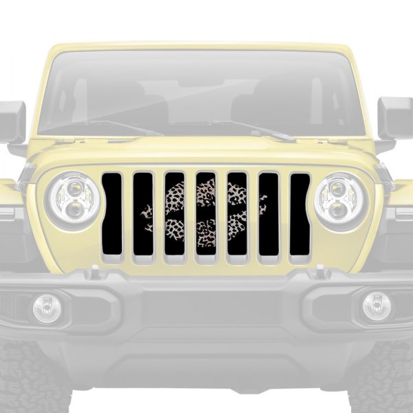 Dirty Acres® - 1-Pc Leopard Kiss Style Perforated Main Grille