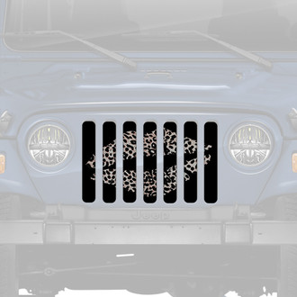 Dirty Acres® - 1-Pc Leopard Kiss Style Perforated Main Grille