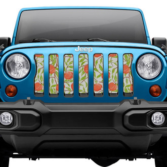 Dirty Acres® - 1-Pc "Life's a Peach" Style Perforated Main Grille