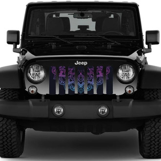 Dirty Acres® - 1-Pc Lotus Style Perforated Main Grille