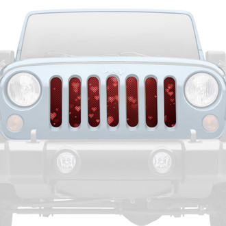 Dirty Acres® - 1-Pc Love Struck Style Perforated Main Grille
